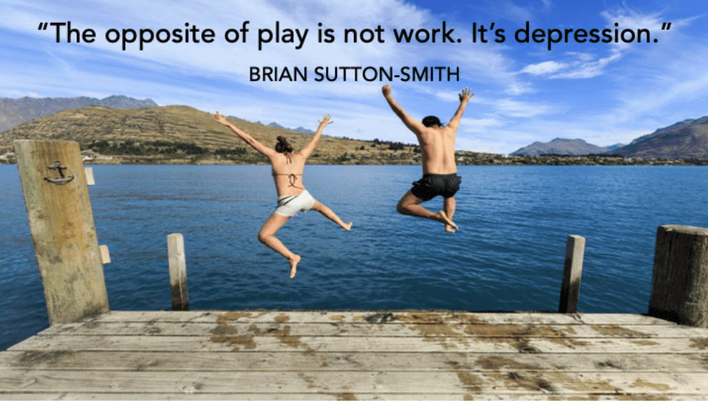 Brian Sutton Smith quote opposite of play is not work