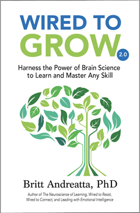 Wired to Grow Book Cover by Dr Britt Andreatta 230