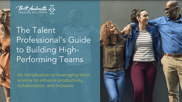 Building High-Performing Teams Talent's Professional e-guide