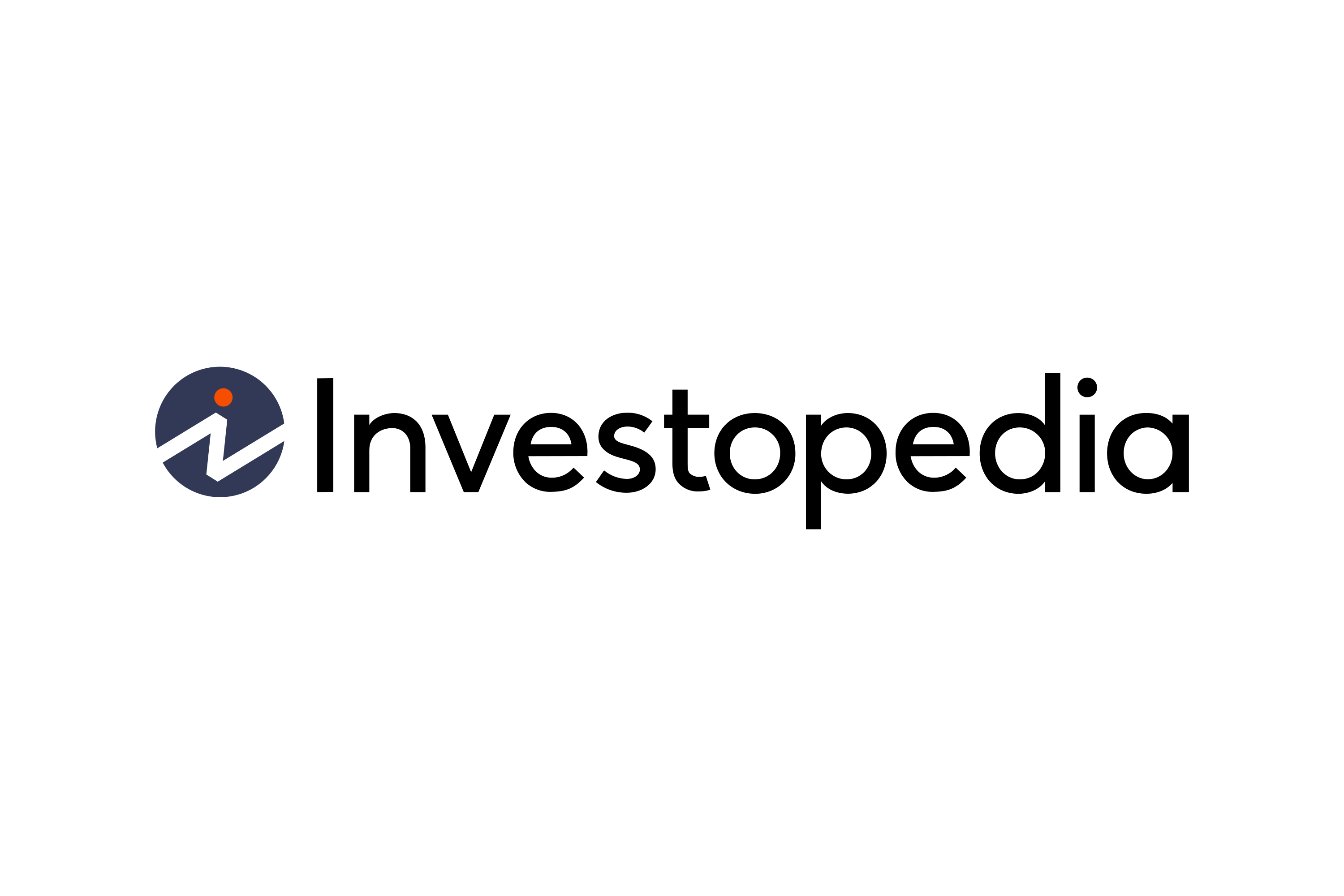 A logo of Investopedia