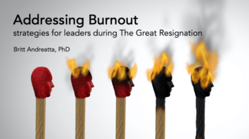Burnout for Leaders