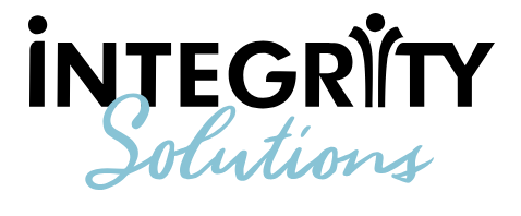 Logo with text: Integrity Solutions